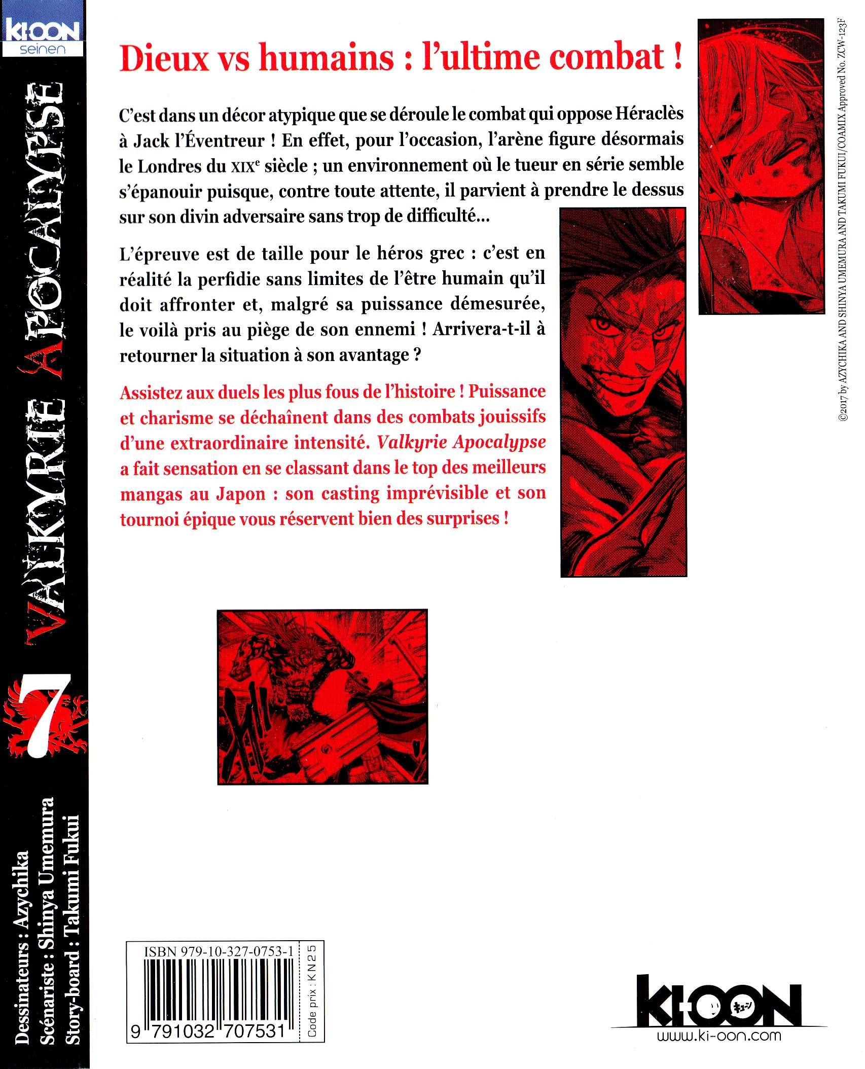Read Valkyrie Apocalypse (fr) Manga Online