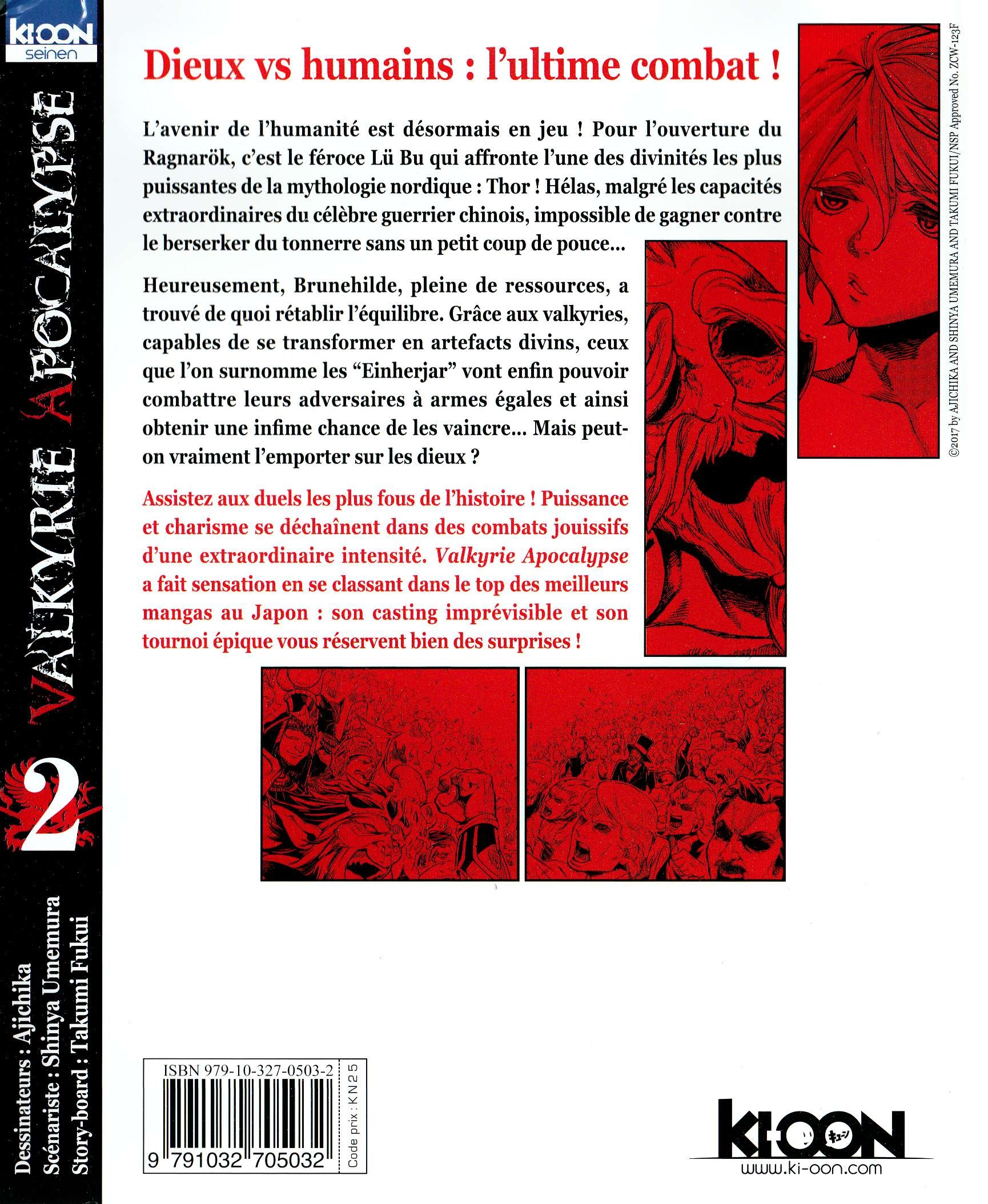 Read Valkyrie Apocalypse (fr) Manga Online